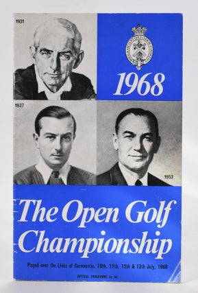 Item #12756 The Open Championship 1968. Official Programme. The Royal, Ancient Golf Club of St....