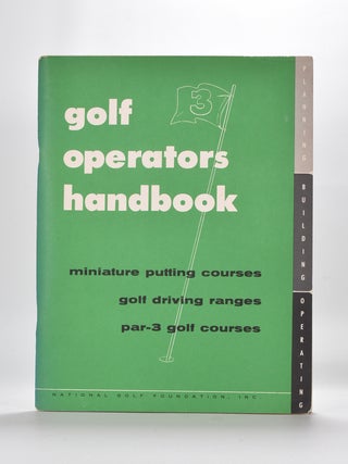 Item #1406 Golf Operators Handbook. Ben Chlevin