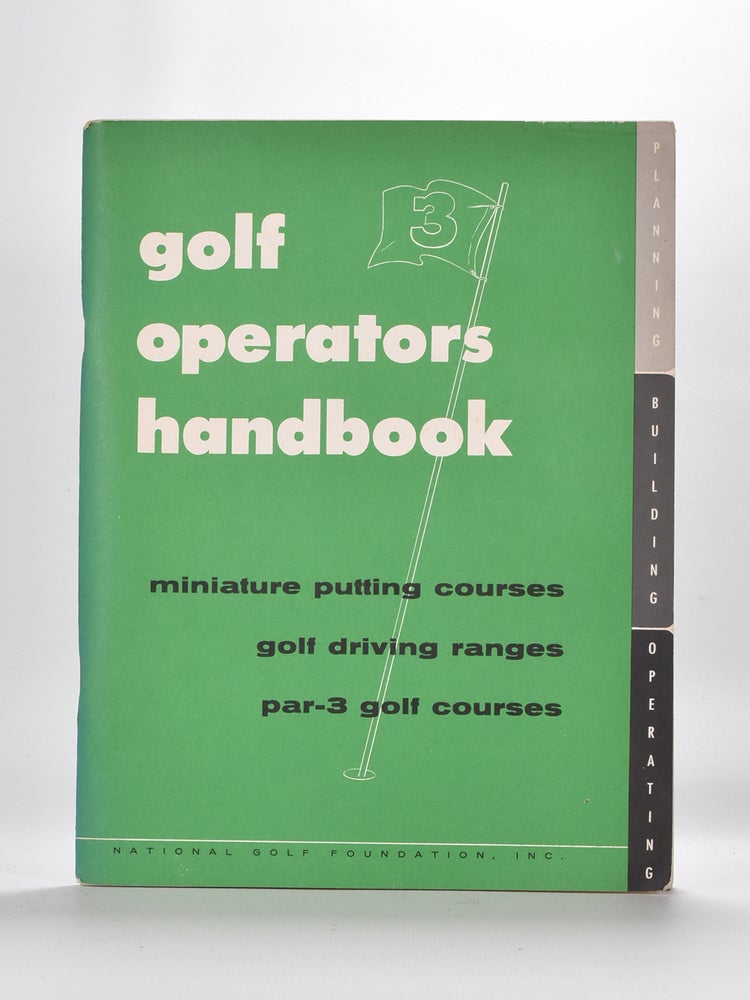 Item #1406 Golf Operators Handbook. Ben Chlevin.