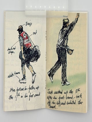 Golf Sketches Jack Nicklaus, "Jacks final Open"