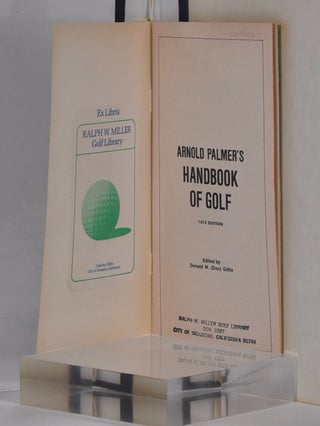 Arnold Palmer´s Handbook of Golf.