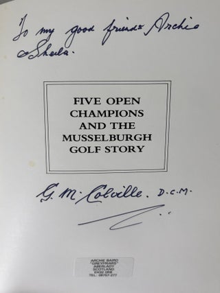 5 Open Champions and the Musselburgh Story.
