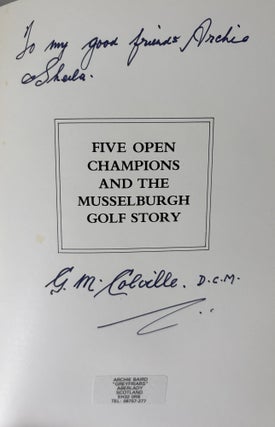 5 Open Champions and the Musselburgh Story.