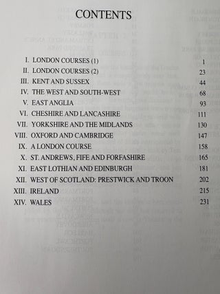 Historic Golf Courses of the British Isles.