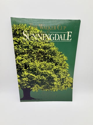 Walker Cup 1987 Official Programme.