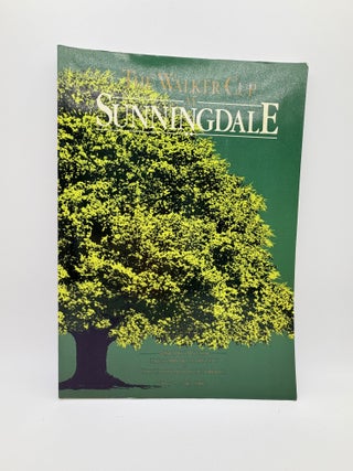 Walker Cup 1987 Official Programme.