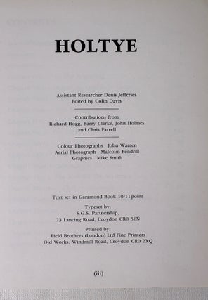 Holtye The Centenary of the 'Liliput' Golf Club 1893-1993