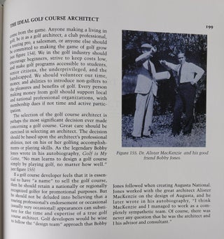 Golf Course Architecture; Design, Construction & Restoration