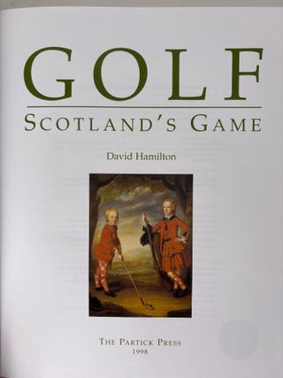 Golf Scotland's Game.