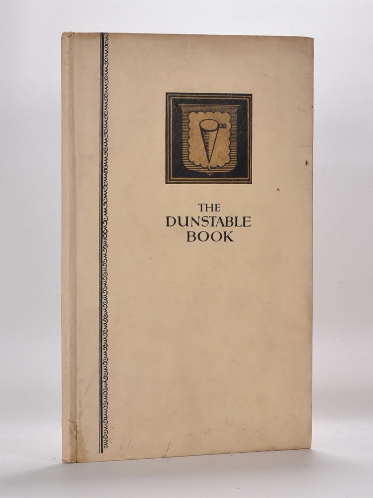 Item #1740 The Dunstable Book. G. L. Bond.