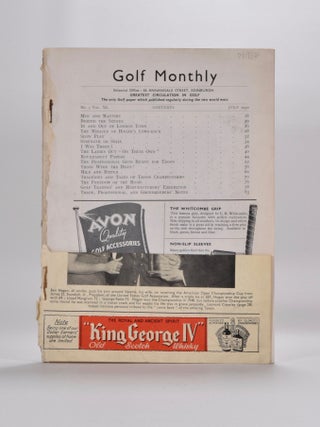 Item #1867 Golf Monthly Volume 40 No. 7 July 1950. Golf Monthly "Magazine"