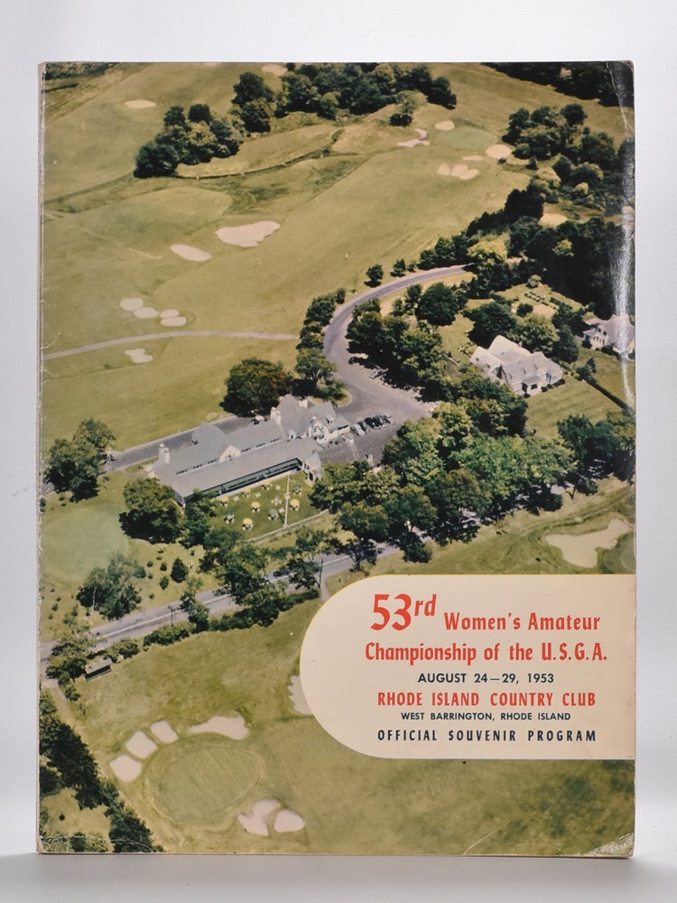 Item #2445 Women's Amateur Golf Championship. U S. G. A.