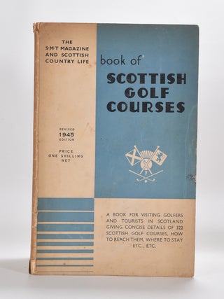 Item #2965 Book of Scottish Golf Courses. Frank Moran