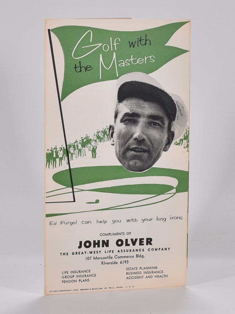 Item #3018 Golf with The Masters: Ed Furgol on the Long Irons. Ed Furgol.