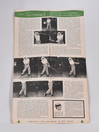 Golf with The Masters: Sam Snead.