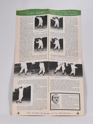 Golf with The Masters: Gene Sarazen.