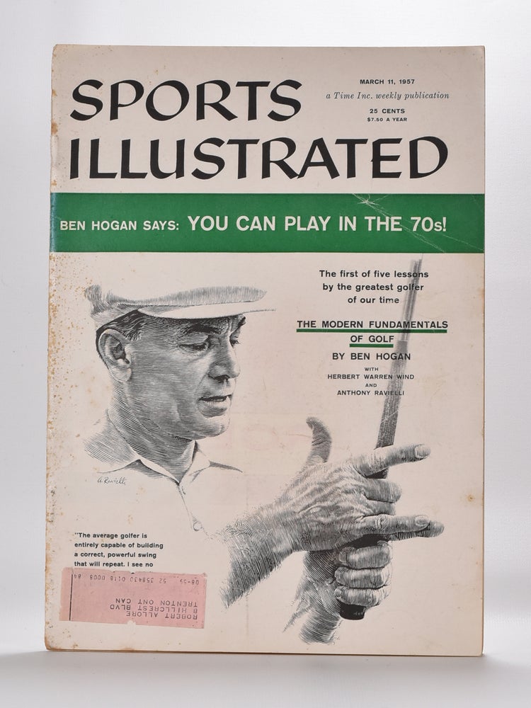 Item #3346 The Modern Fundamentals of Golf : 5 Issues - March 11, 18, 25, April 1, 8 - 1957. Sports Illustrated.