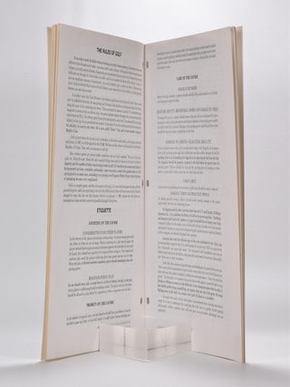 The Kings James Versions of the Games of Golfe. Book 2