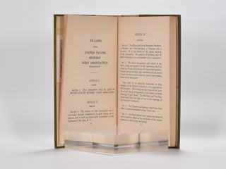 United States Seniors Golf Association Year Book 1937-1938.