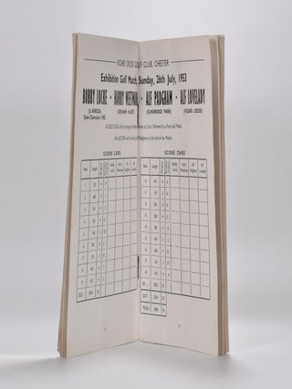 Vicars Cross Golf Club, Chester July 26th 1953.