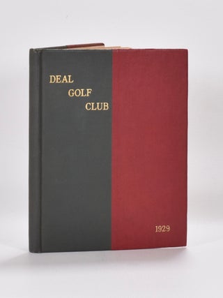 Item #4012 Deal Golf Club Club Roster Hand Book 1929. Deal Golf Club