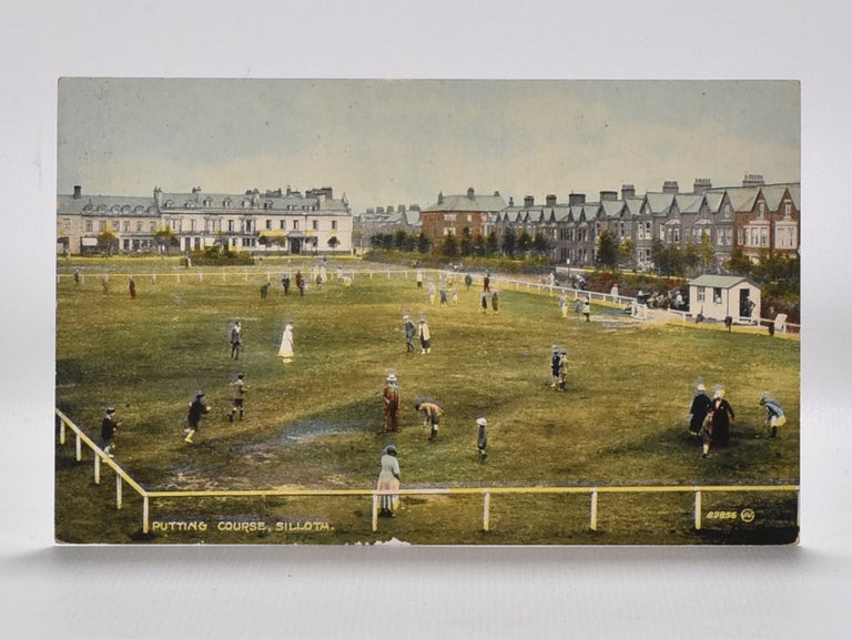 Item #4090 Silloth Putting Course. Postcard.
