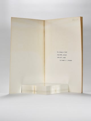 The Library of Golf 1743 - 1966 Revised: 1967 - 1977.