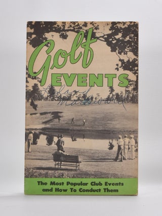Item #4201 Golf Events. National Golf Foundation