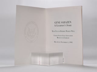 Gene Sarazen, A Champions Story.