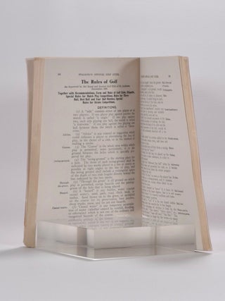 Spalding's Official Golf Guide for 1912.