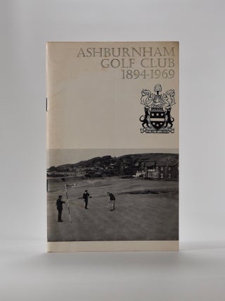 Item #4551 Ashburnham Golf Club 1894-1969