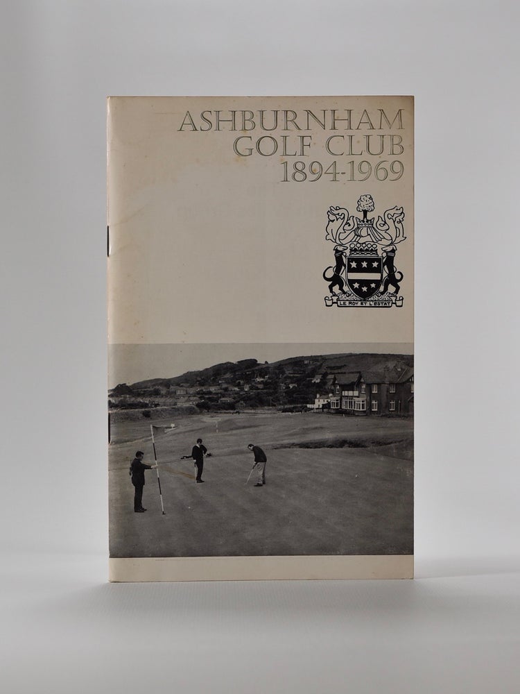 Item #4551 Ashburnham Golf Club 1894-1969.