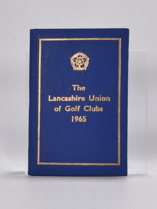 Item #4568 Lancashire Union of Golf Clubs 1965. Lancashire Golf Union