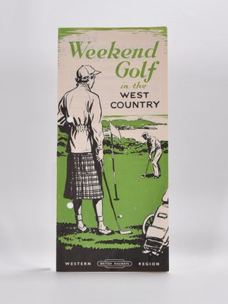 Item #4649 Weekend Golf in the West Country. British Railways