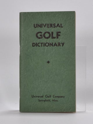 Item #4705 Universal Golf Dictionary
