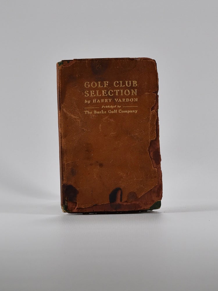 Item #4795 Golf Club Selection. Harry Vardon.