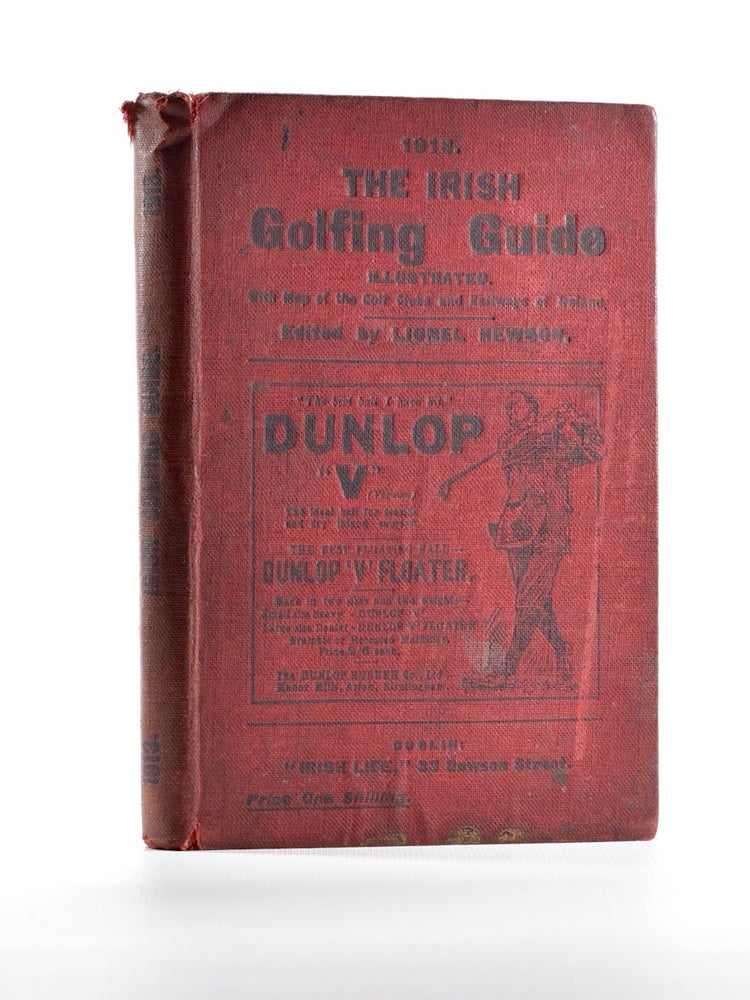Item #4799 The Irish Golfing Guide. Lionel Hewson.