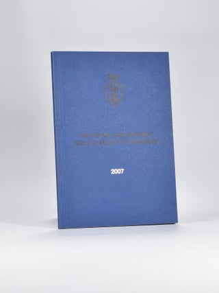 Item #4804 List of Members 2007. Royal, Ancient Golf Club of St. Andrews