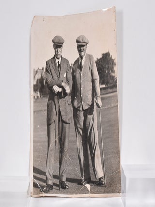 Item #4992 Photograph with Willie Auchterlonie. Alex Herd