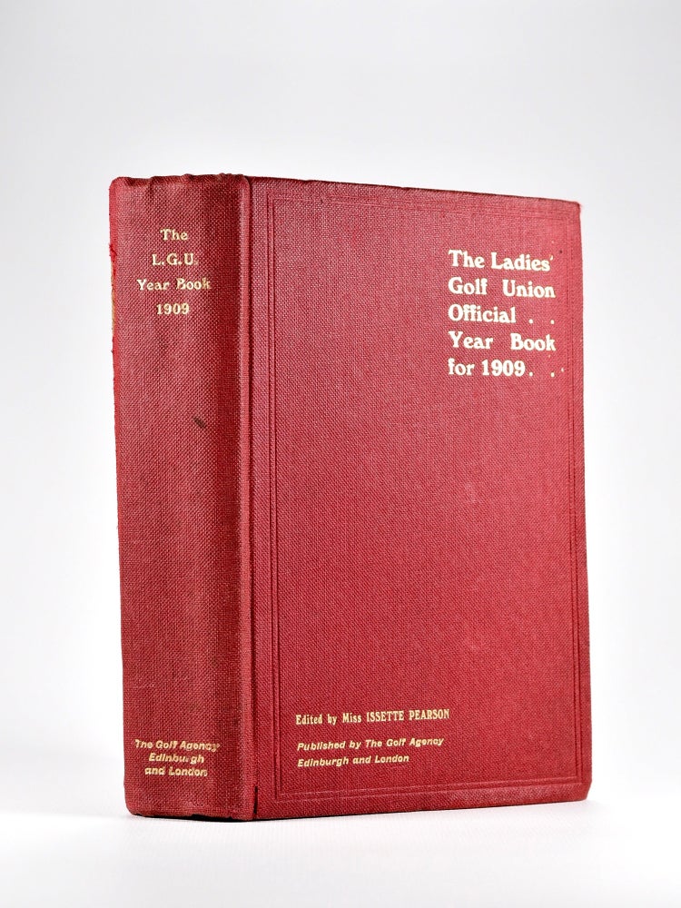 Item #5031 The Ladies Golf Union Official Year Book Volume 15. Issette Pearson.