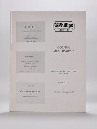Item #5071 Phillips Golfing Memorabilia 1987. Phillips