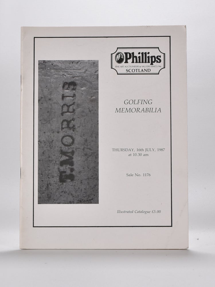 Item #5072 Phillips Golfing Memorabilia 1987. Phillips.