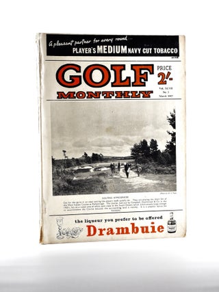Item #5102 Golf Monthly Volume 47 No. 3 March 1957. Golf Monthly "Magazine"