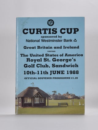 Item #5117 Curtis Cup. Ladies Golf Union