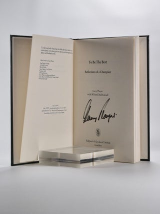 To Be the Best: reflections of a Champion (The Memorial Tournament); The 'Jack Nicklaus' Memorial Tournament 1997. Honoring Gary Player.