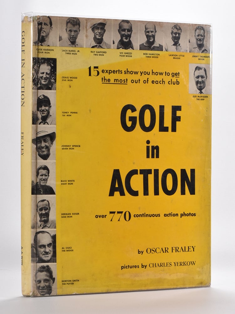 Item #5699 Golf in Action. Oscar Fraley.