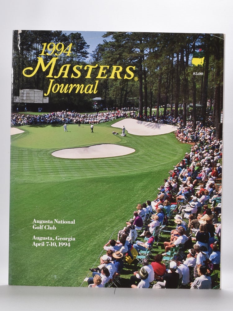 Item #5817 Masters Journal. Augusta National Golf Club.