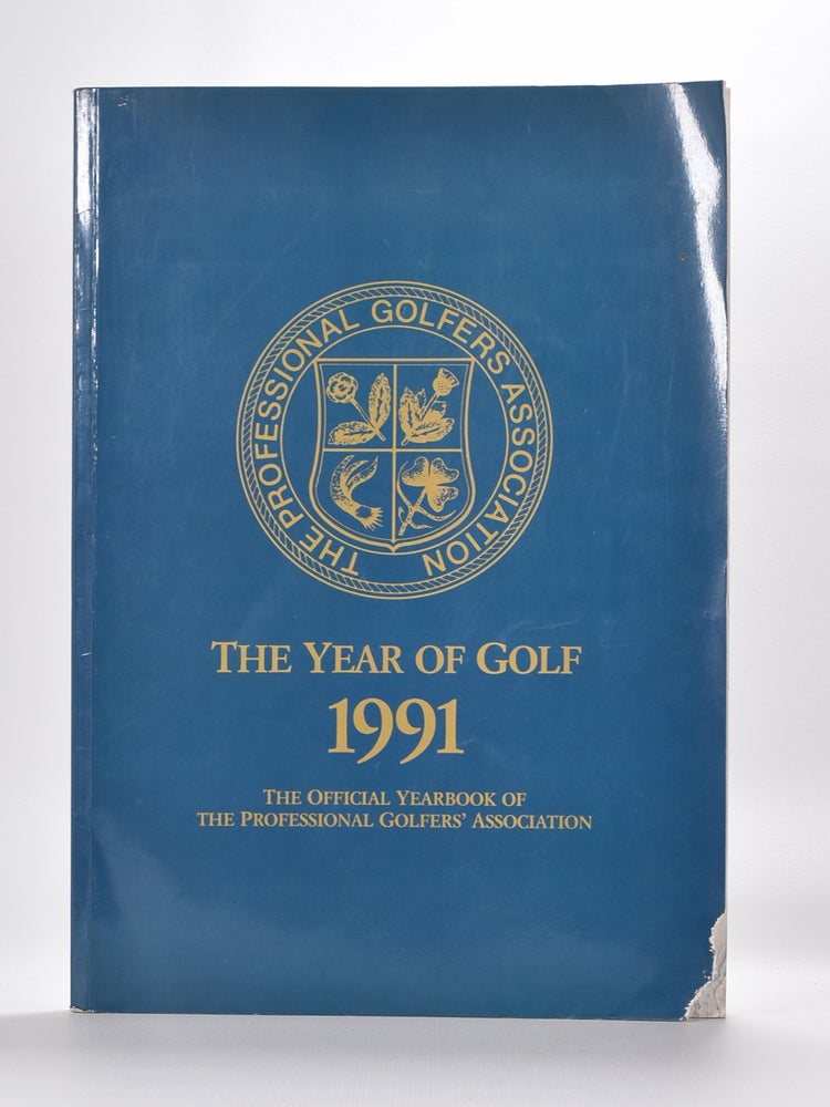Item #5834 The P.G.A. Yearbook 1991. Professional Golfers Association, UK.