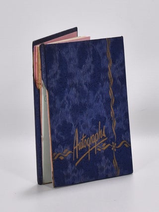 Item #5985 Various autographs from the 1960 Open, Palmer x2, de vicenzo, Lees. autograph book