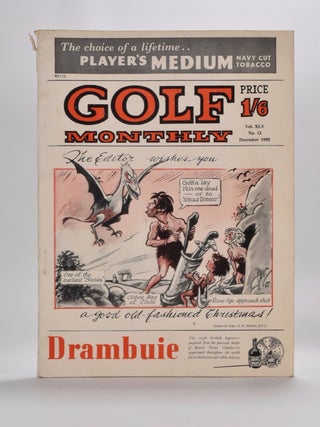 Item #6017 Golf Monthly Volume 45 No. 1 January 1955 to No. 12 December 1955. Golf Monthly...